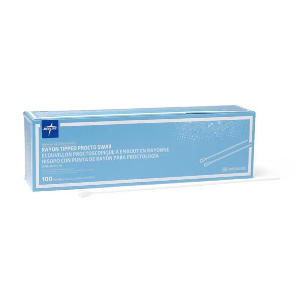 Swab Proctoscopic Rayon Tip 16 in 500/Ca